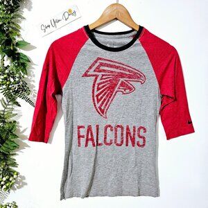 NFL Atlanta Falcons Signed by RASHAAN EVANS #54 on the‎ sleeve  Size S~LS16.5